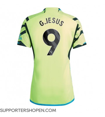 Arsenal Gabriel Jesus #9 Borta Matchtröja 2023-24 Kortärmad